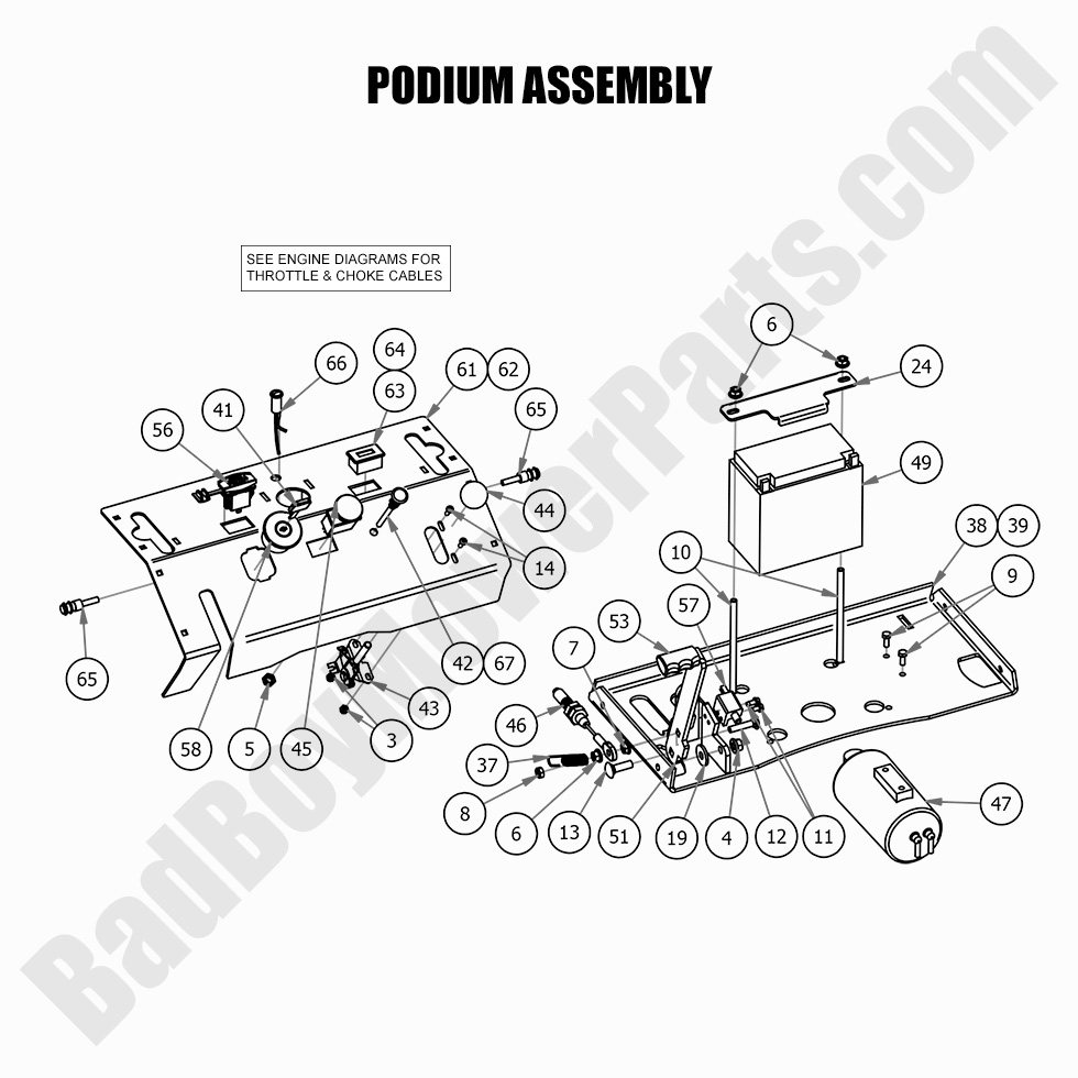 2021 Revolt - Podium Assembly